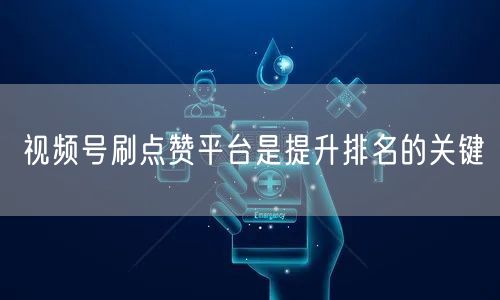 视频号刷点赞平台是提升排名的关键